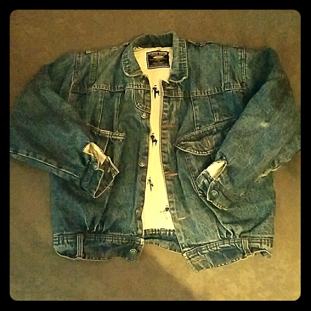 Vintage denim jacket by Gritiron workwear